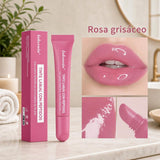 Bálsamo labial con péptidos, tono Rosa grisáceo