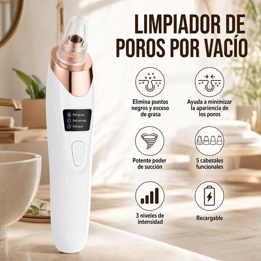 Beneficios del extractor de puntos negros por succión