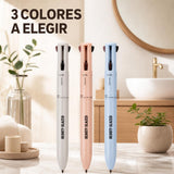 Los 3 colores disponibles del lápiz de maquillaje 4 en 1