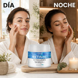 Crema con retinol apta para uso de día y de noche